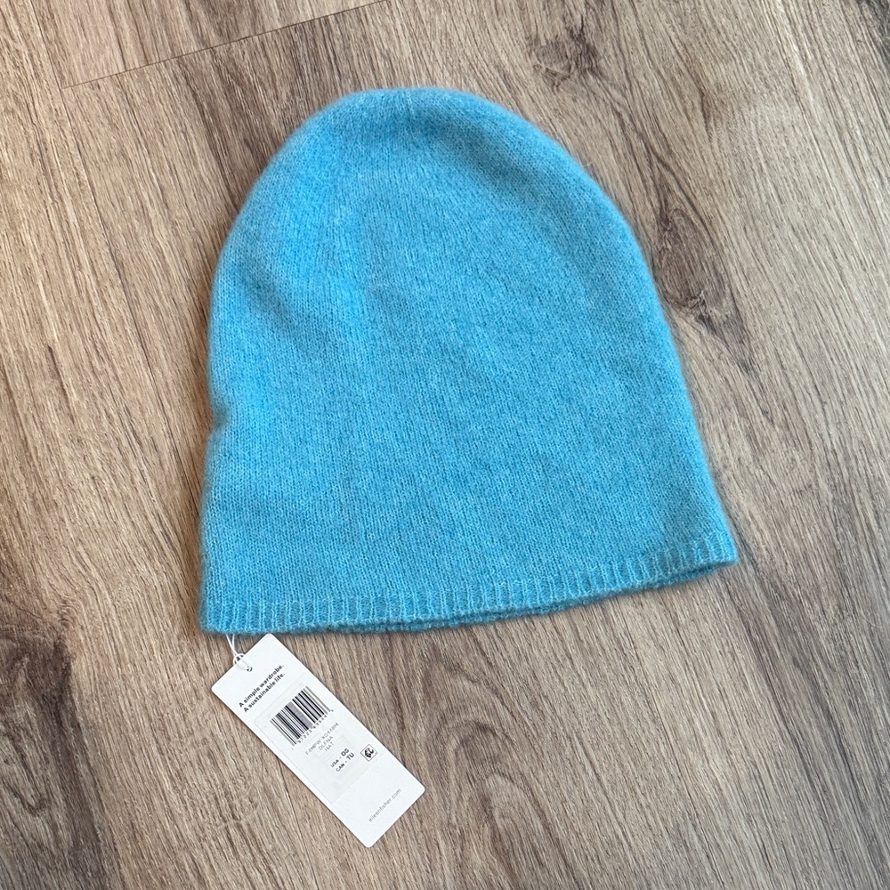 Cozy Blue Cashmere Women’s Beanie